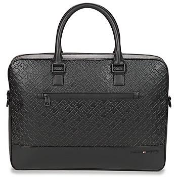 Porte document Tommy Hilfiger TH MONOGRAM COMPUTER BAG