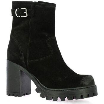 Boots Spaziozero Boots cuir velours