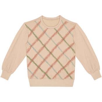 Pull enfant Little Hedonist Pull rose avec tulle neuf