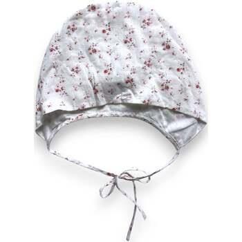 Bonnet enfant Bonpoint Bonnet léger en coton blanc à fleurs - 12 mois