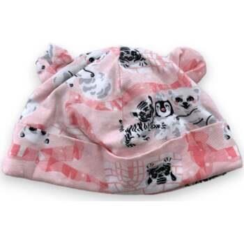 Bonnet enfant Kenzo Bonnet rose avec imprimés - 3 mois