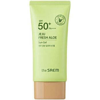 Protections solaires The Saem Jeju Fresh Aloe Gel Solar Spf50+ 50 Gr