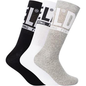 Chaussettes Diesel Lot De 3 Paires De Chaussettes Rayées