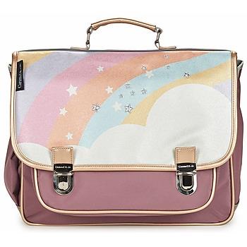 Cartable CARAMEL &amp; CIE CARTABLE 38 CM ARC EN CIEL ETOILE