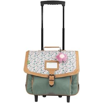 Cartable Tann's Cartable Trolley 38 Iris Ref 5-42267 Vert 3