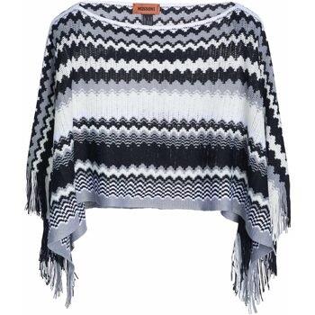 Echarpe Missoni Foulard/Poncho noir-blanc