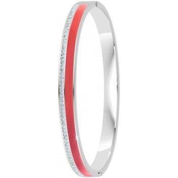 Bracelets Sc Crystal B4338-ARGENT-ROUGE