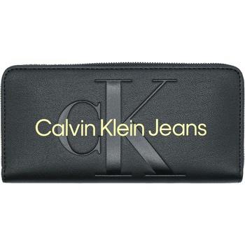 Portefeuille Calvin Klein Jeans Logo Zip Around Wallet