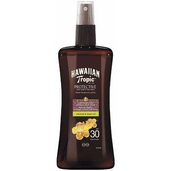 Protections solaires Hawaiian Tropic Coconut Argan Dry Oil Spf30 Spray