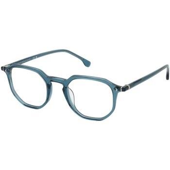 Lunettes de soleil Lozza VL4350 ROMA 6 Cadres Optiques, Bleu, 49 mm