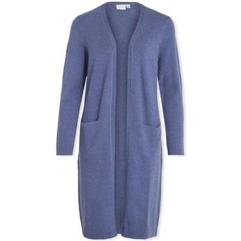 Manteau Vila Noos Ril Long Cardigan - Bijou Blue