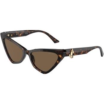 Lunettes de soleil Jimmy Choo JC5008 Lunettes de soleil, Havana/Marron...