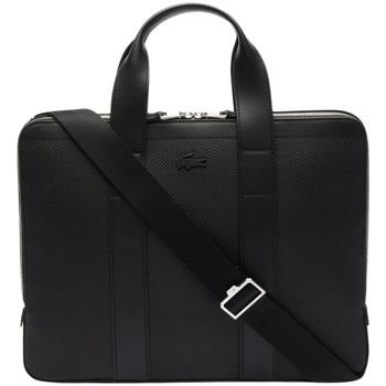 Porte document Lacoste Sac ordinateur Ref 55597 000 Noir 20.5*15*4 cm