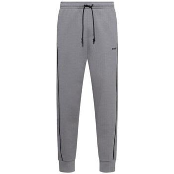 Pantalon BOSS BAS DE SURVÊTEMENT EN COTON STRETCH HADIKO 1 GRIS AVEC