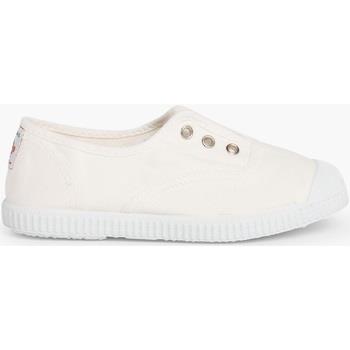 Espadrilles Pisamonas Tennis en Toile avec Bout Caoutchouc Sans Lacets