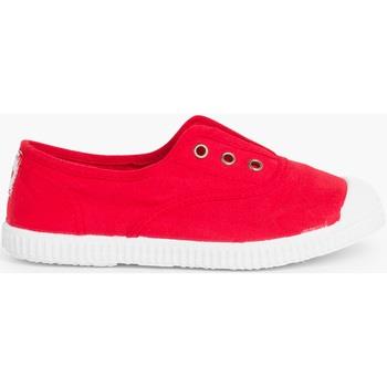 Espadrilles Pisamonas Tennis en Toile avec Bout Caoutchouc Sans Lacets