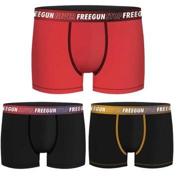 Boxers Freegun Lot de 3 boxers garcon coton/ea unis