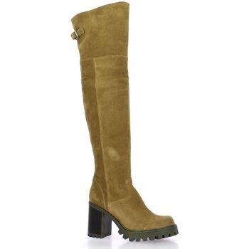 Bottes Spaziozero Genouilleres cuir velours