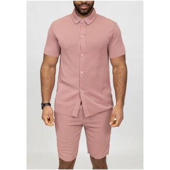 Ensembles de survêtement Kebello Ensemble Short,Chemise Rose H