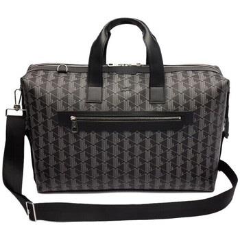 Sac bandoulière Lacoste SAC WEEKEND THE BLEND NOIR MONOGRAMME