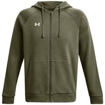 Sweat-shirt Under Armour Pull Rival Fleece Full-Zip Homme Marine Green...