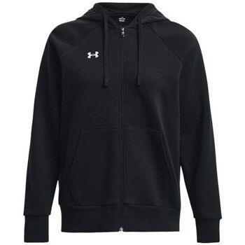 Sweat-shirt Under Armour Pull Rival Fleece Full-Zip Femme Black/White