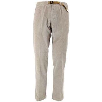 Pantalon White Sand Pantalon Greg Velluto Homme Panna