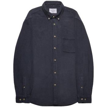 Chemise Portuguese Flannel Lobo Shirt - Navy