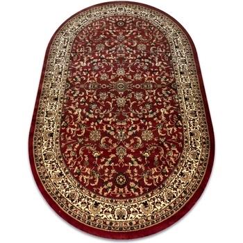 Tapis Rugsx Tapis ROYAL ADR ovale modèle 1745 bordeaux 150x250 cm