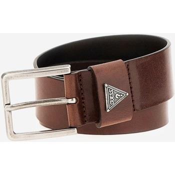 Ceinture Guess Ceinture pour hommes en cuir véritable