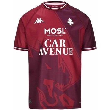 T-shirt enfant Kappa Maillot Kombat Home FC Metz 24/25 Grenat