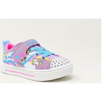 Baskets Skechers BASKET WINKLE SPARKS BLEU