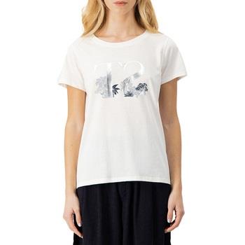 T-shirt Teddy Smith Tee-Shirt LAURA Middle White