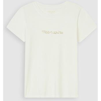 T-shirt Teddy Smith Tee-shirt TICIA Middle White