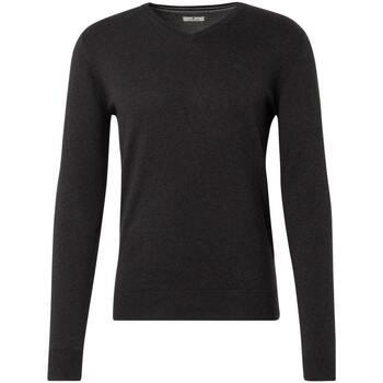 Pull Tom Tailor Pull V NECK Black Grey