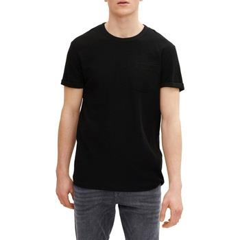 T-shirt Tom Tailor Tee Shirt Black