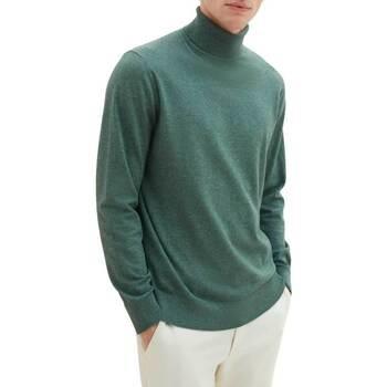 Pull Tom Tailor Pull col roulé Green