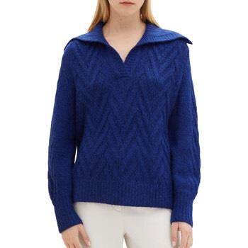 Pull Tom Tailor Pull MAILLE Blue