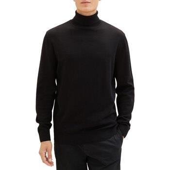 Pull Tom Tailor Pull col roulé Black