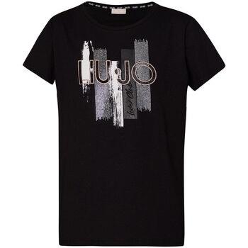 T-shirt Liu Jo T-shirt avec logo et strass