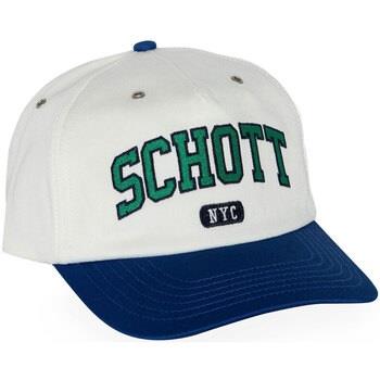 Casquette Schott Casquette UNIVERSITY Blanc/Bleu