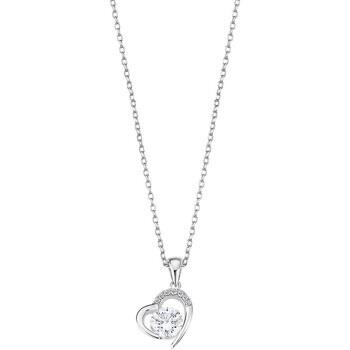 Collier Lotus Collier Argent et oxydes de zirconium