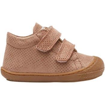 Baskets basses enfant Naturino Chaussures premiers pas en suède paille...