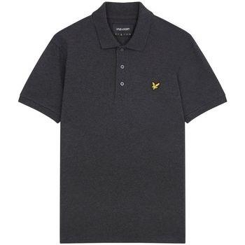 T-shirt Lyle &amp; Scott SP400VOG POLO SHIRT-398 CHARCOAL MARL