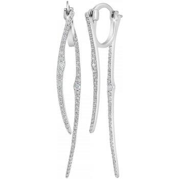 Boucles oreilles Sc Crystal B4238-ARGENT