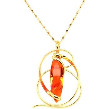 Collier Andrea Marazzini Collier Divina Navette orange