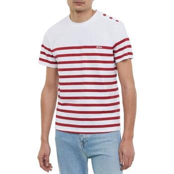 T-shirt Lee Cooper Tee Shirt ANCRE Berry