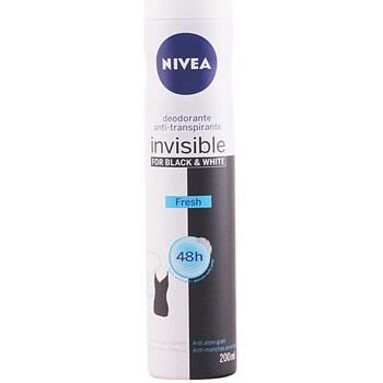 Accessoires corps Nivea Black White Invisible Fresh Déodorant Vaporisa...