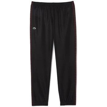 Pantalon Lacoste PANTALON DE SURVÊTEMENT TENNIS REGULAR FIT NOIR