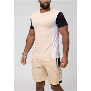 Ensembles de survêtement Kebello Ensemble Short,Tshirt Beige H